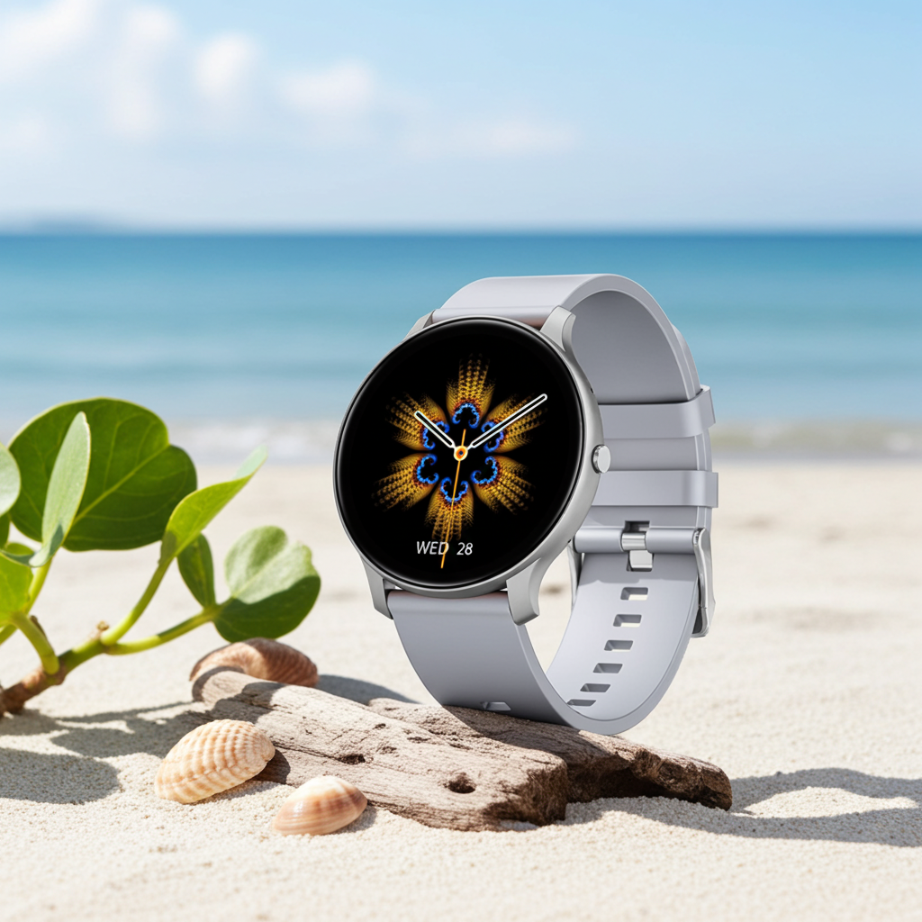 Health Smart Watch – BP, SpO2, Bluetooth Calling & Fitness Tracking (Non-Branded)
