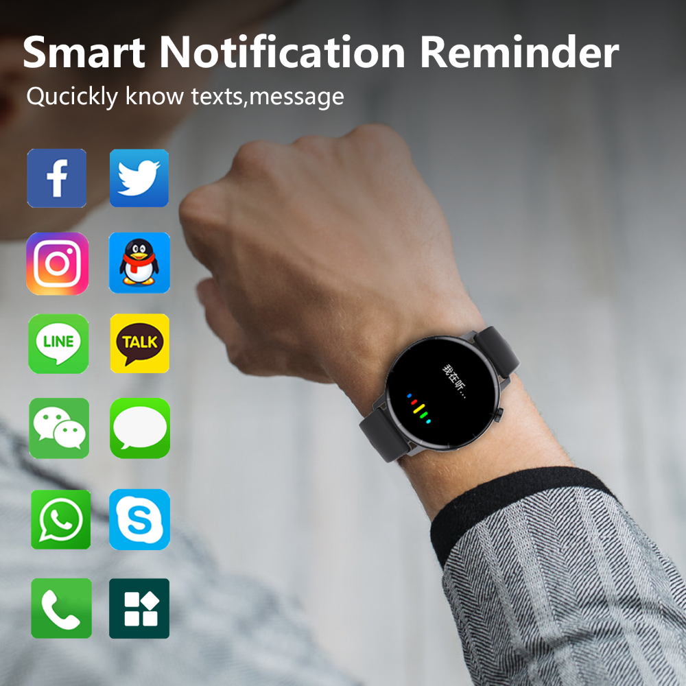 Geniemart ECG Health Watch — Non-Invasive Heart & Blood Monitoring