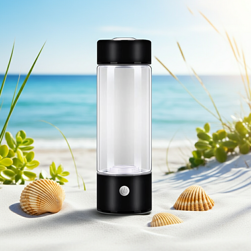 Hydrogen Water Bottle – Electric Generator, Rechargeable & Portable (Non-Branded)