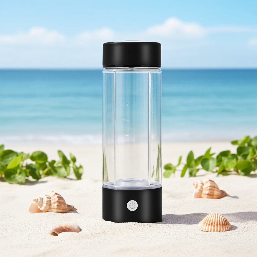 Hydrogen Water Bottle – Electric Generator, Rechargeable & Portable (Non-Branded)