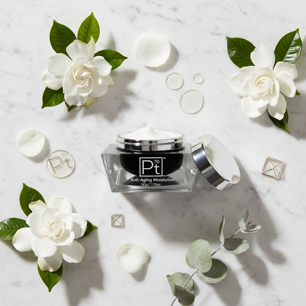 Flat-lay – Platinum Deluxe Moisturizer