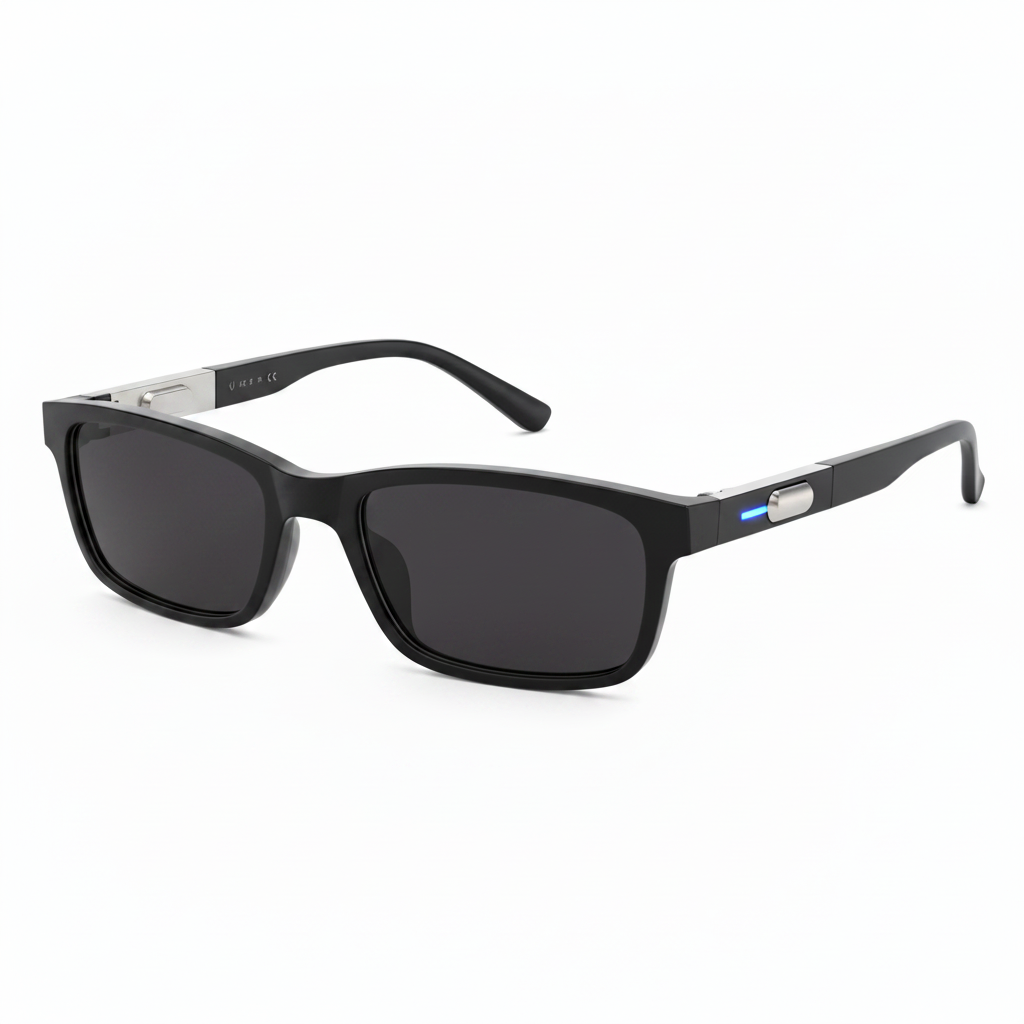 Smart AR Glasses with dark lenses - AI generated image. Actual product may vary from those shown.
