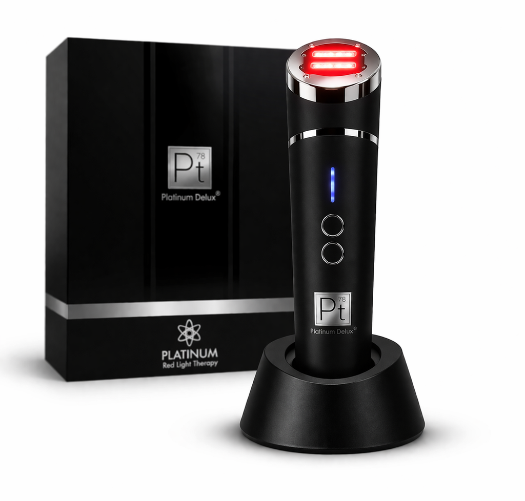 LED Red Light Therapy Facial Device – Anti-Aging Skin Rejuvenation